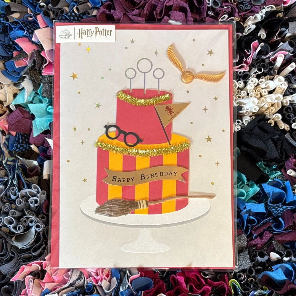 🆕Papyrus-Harry Potter 3D Birthday Card